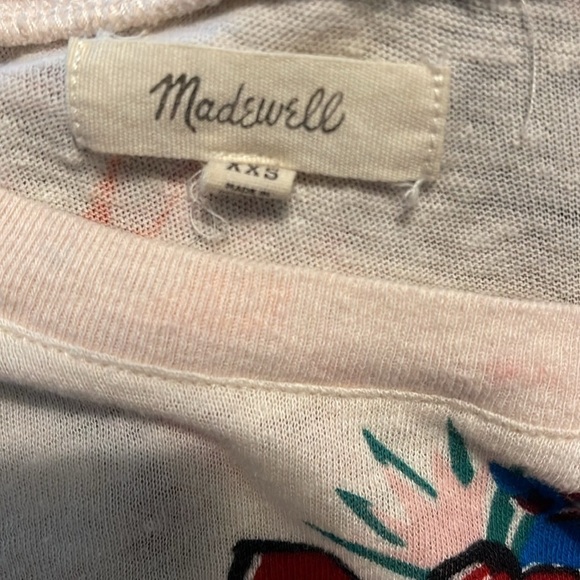 🌹Madewell Knot-Front Tee in Hawaiian Hideaway Tee - Picture 6 of 6